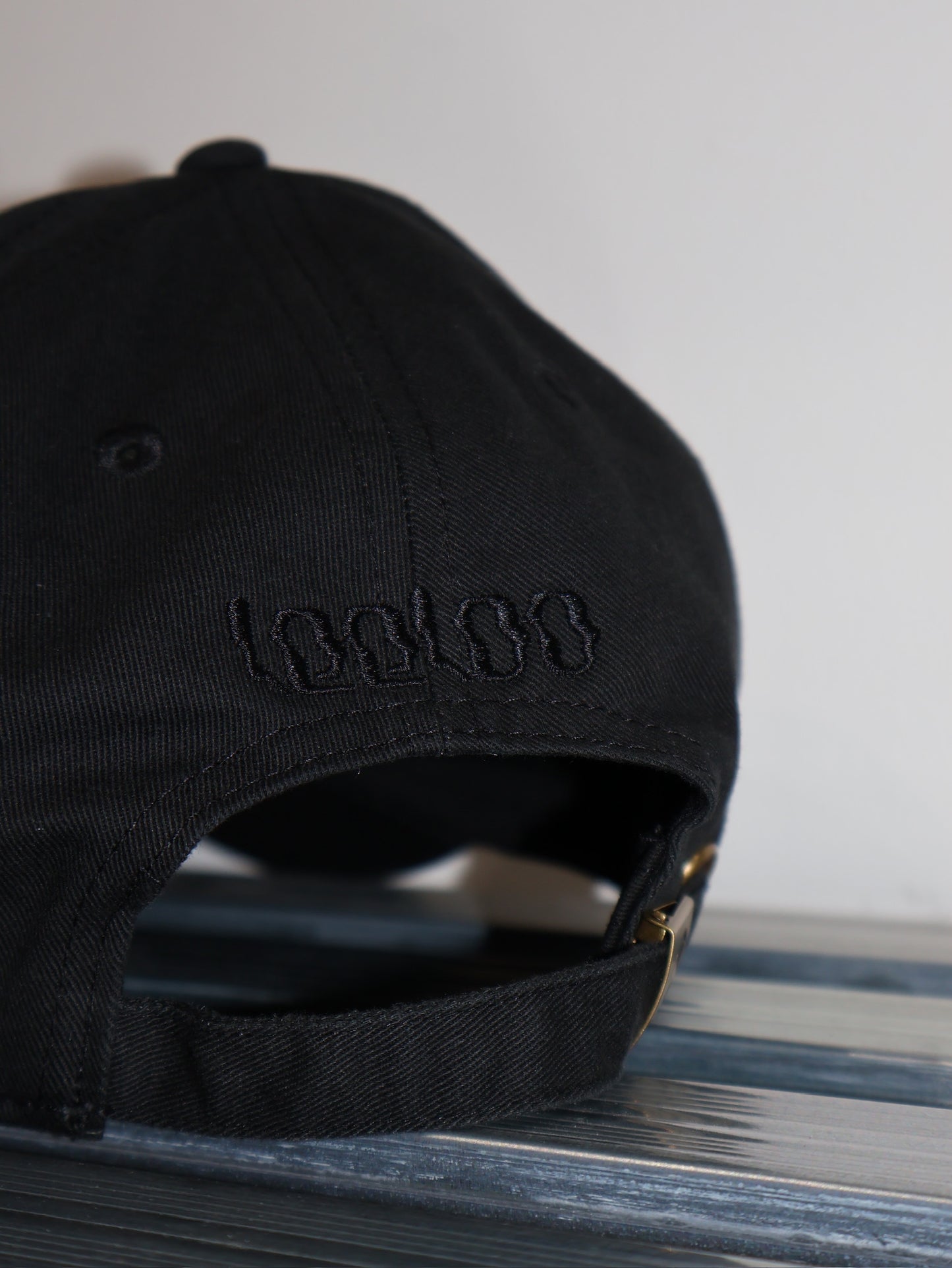 LeeLoo Original Logo Cap Design by Paul Nicholson 【Black × Black】